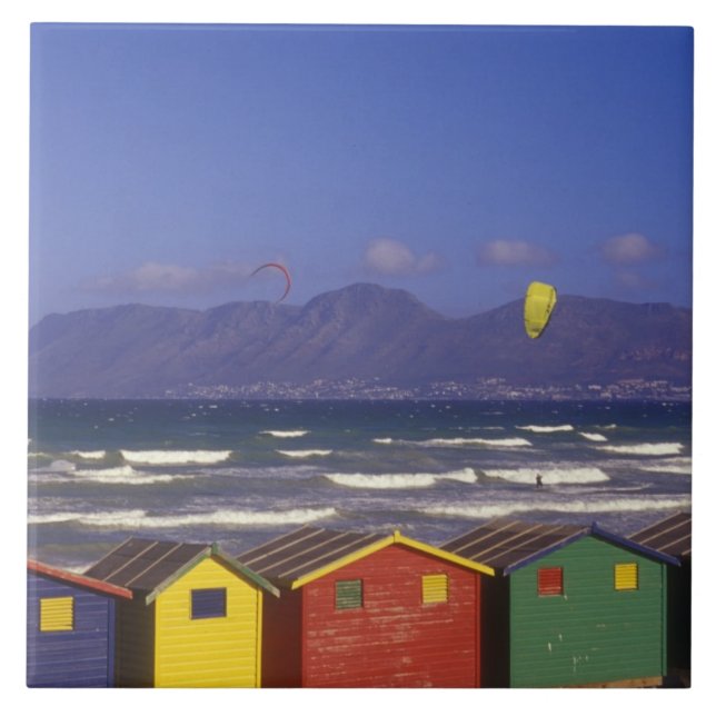 St. James Bay Bathing Boxes, in der Nähe von Capet Fliese (Vorderseite)