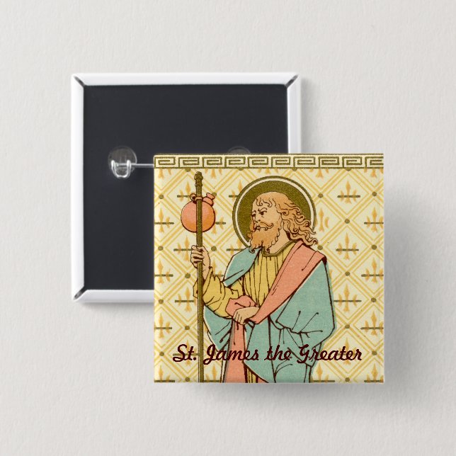St. James der Ältere (RLS 05) Button (Vorne & Hinten)