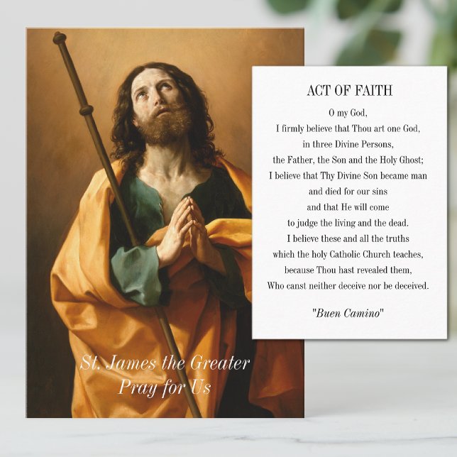 St. James, der Greater Camino Akt des Glaubens Geb Platzkarte (Von Creator hochgeladen)