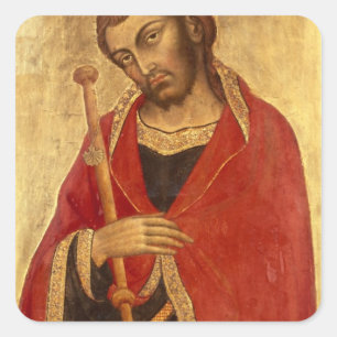 St. James, der Große Quadratischer Aufkleber