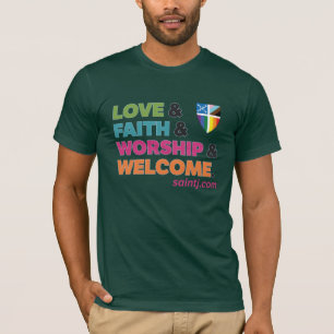 St. James' Love & Faith Pride-Shirt T-Shirt