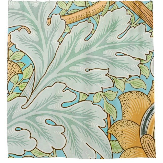 St. James Pattern (1881) von William Morris Duschvorhang (Vorderseite)