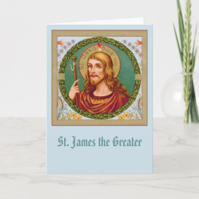 St. James the Greater (JMAS04) Blank Gruß Karte (Vorderseite)