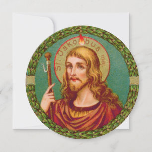 St James the Greater (JMAS 04) Blank Greeting Card