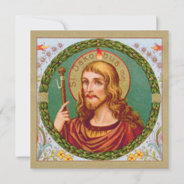 St James the Greater (JMAS 04) Blank Greeting Card (Vorderseite)