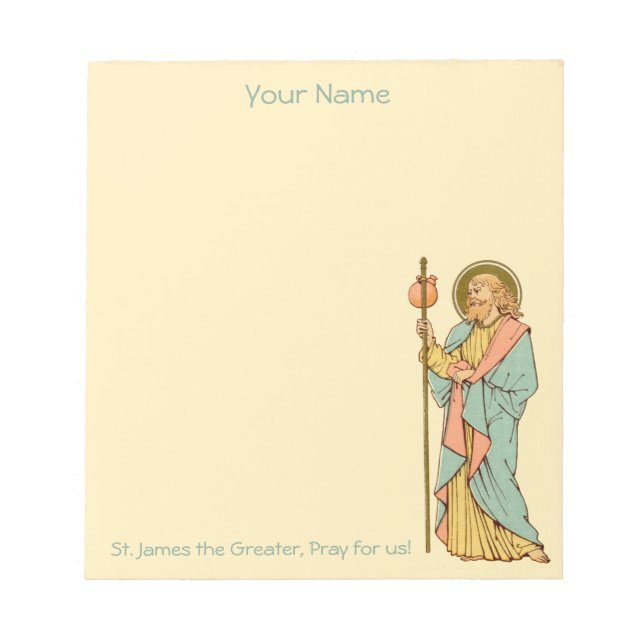St. James the Greater (RLS 05) 5,5"x6" Notizblock (Vorderseite)