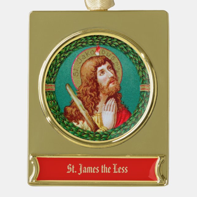 St. James the Less (JMAS 05) Banner-Ornament Gold (Vorderseite)