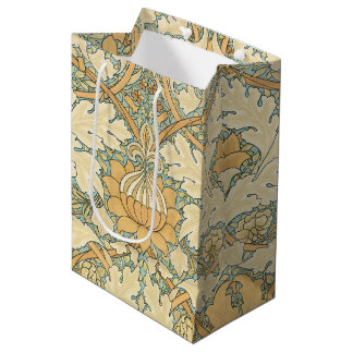St. James von William Morris, Akanthusblätter Mittlere Geschenktüte