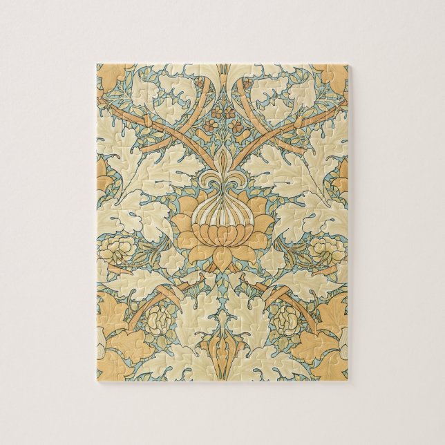 St. James von William Morris, Textile Pattern (Vertikal)