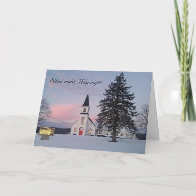 St- Jamesweihnachtskarte Feiertagskarte (Vorderseite)