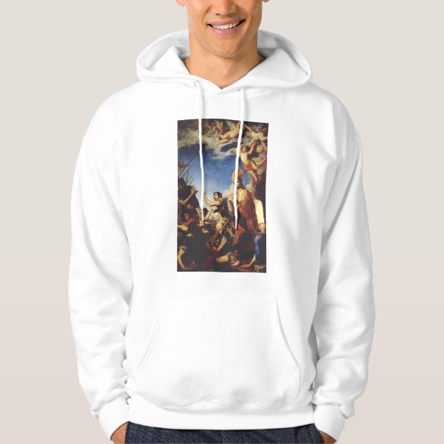 St. Januarius Bischof von Benevento Hoodie (Vorderseite)