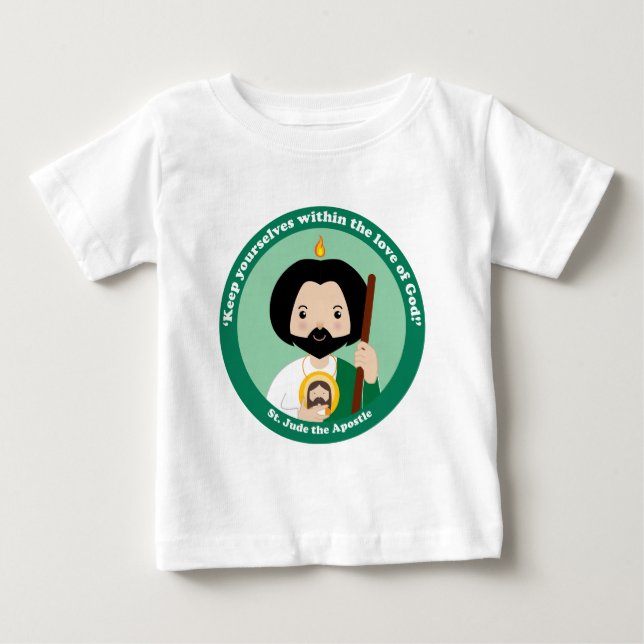 St. Jehuda der Apostel Baby T-shirt (Vorderseite)