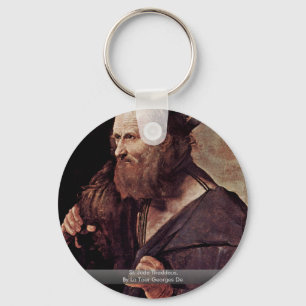 St. Jehuda Thaddeus, durch La-Ausflug-Georges-De Schlüsselanhänger