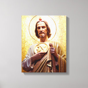 St. Jehuda Thaddeus, Schutzpatron vom unmöglichen Leinwanddruck