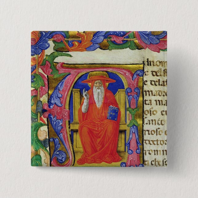 St Jerome Button (Vorderseite)