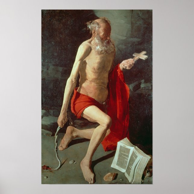 St. Jerome, c.1620 Poster (Vorne)