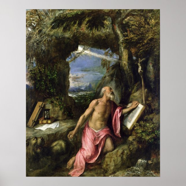 St. Jerome Poster (Vorne)