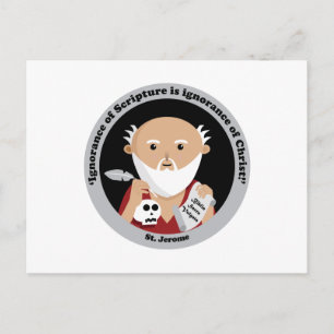 St. Jerome Postkarte