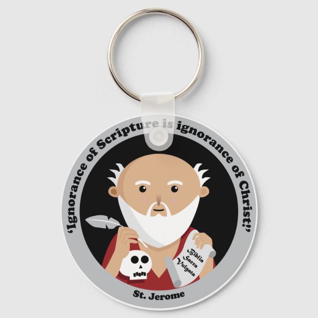 St. Jerome Schlüsselanhänger (Vorderseite)