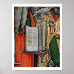 St. Jerome's Bible und St. Gregory's Dove, Detail Poster