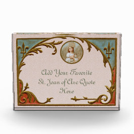 St. Joan of Arc Burning at the Stake (BF 01) Fotoblock