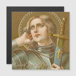 St. Joan of Arc (JM 28) Magnetic Greeting Magnetkarte