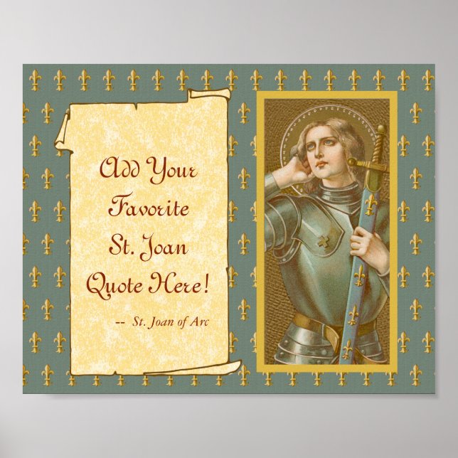 St. Joan of Arc (JM 28) Poster (Vorne)