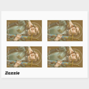 St. Joan of Arc (JM 28) Rechteckiger Aufkleber