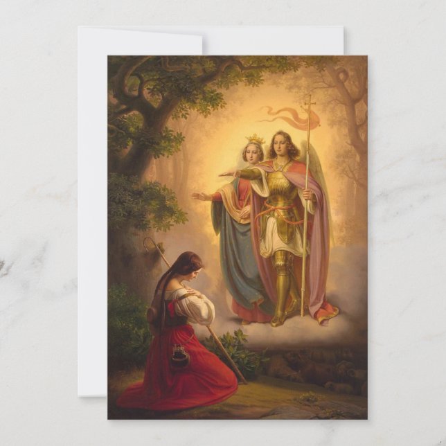 St. Joan of Arc St. Michael Catherine Alexandria (Vorderseite)