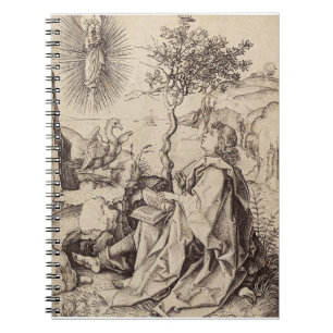 St. Johannes der Evangelist auf Patmos Notizblock