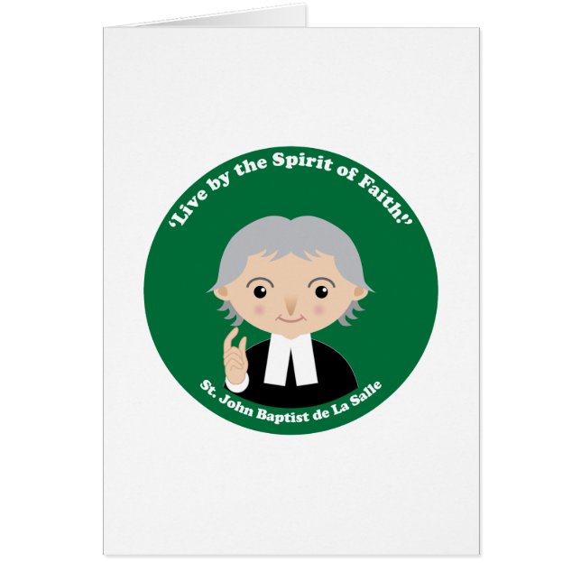 St. John Baptist de La Salle (Vorne)
