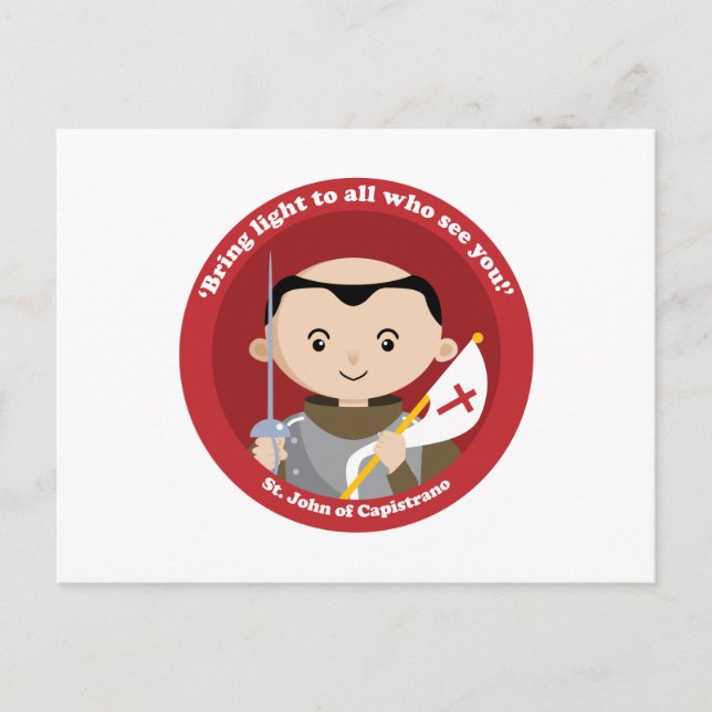 St. John Capistrano Postkarte (Vorderseite)