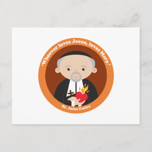 St. John Eudes Postkarte