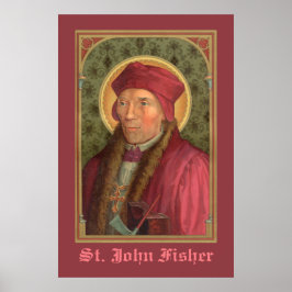 St. John Fisher (SAU 025) 24"x36" Poster 1