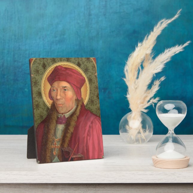 St. John Fisher (SAU 025) Plaque 2 5"x7" (Côté)