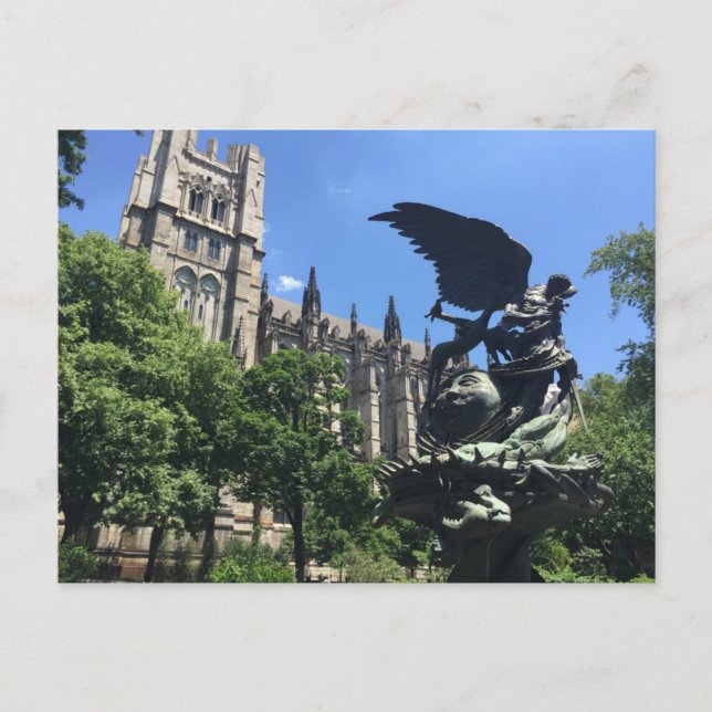 St. John La Divine Cathédrale NYC Photo Carte post (Devant)