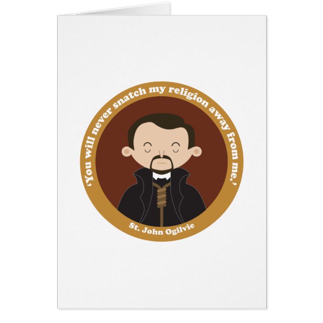 St. John Ogilvie (Vorne)