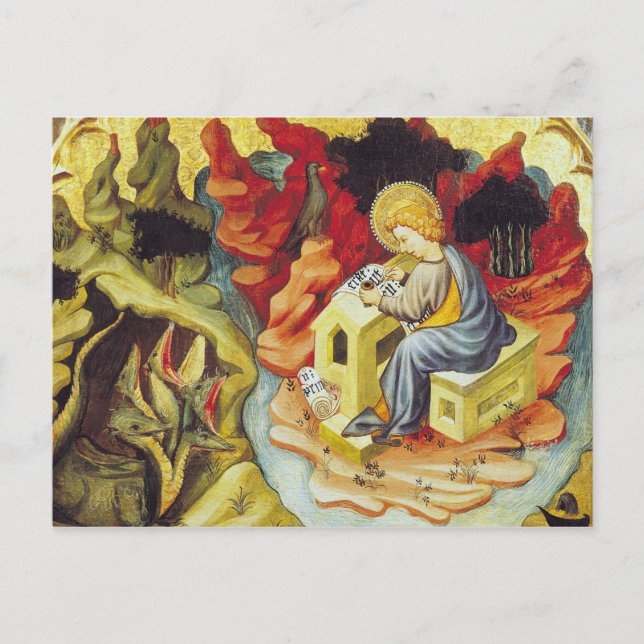 St. John on Patmos Postkarte (Vorderseite)