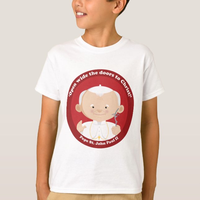 St John Paul II T-Shirt (Vorderseite)