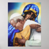 ST JOHN PAUL II UND UNSERE LADY.
