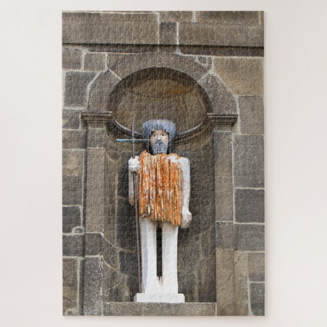 St. John the Baptist statue, Porto, Portugal (Vertikal)