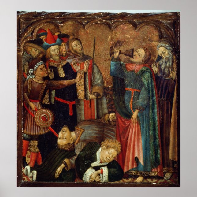 St. John the Evangelist Drinking Poster (Vorne)