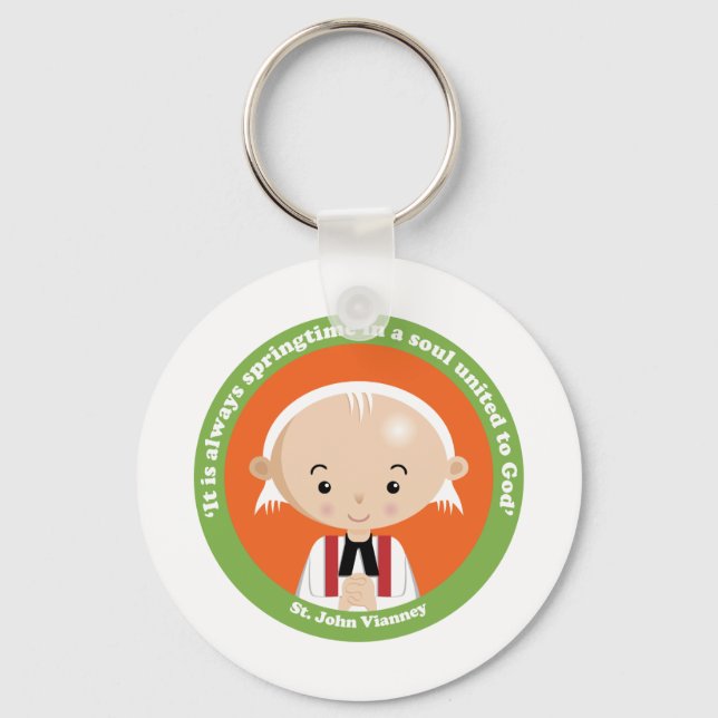 St. John Vianney Schlüsselanhänger (Vorderseite)