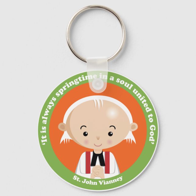 St. John Vianney Schlüsselanhänger (Vorderseite)
