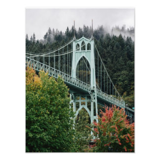St. John's Bridge Fotodruck
