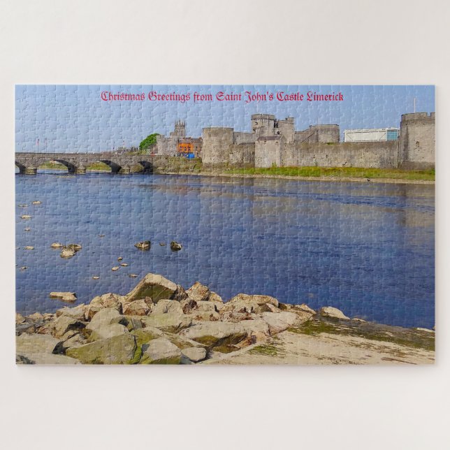 St. John's Castle Limerick Puzzle (Horizontal)