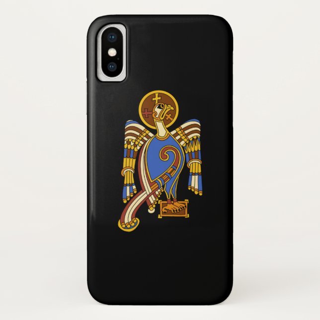 St. John's Eagle Celtic Knot Irish Medieval Art Case-Mate iPhone Hülle (Rückseite)