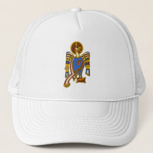 St. John's Eagle Celtic Knot Irish Medieval Art Truckerkappe