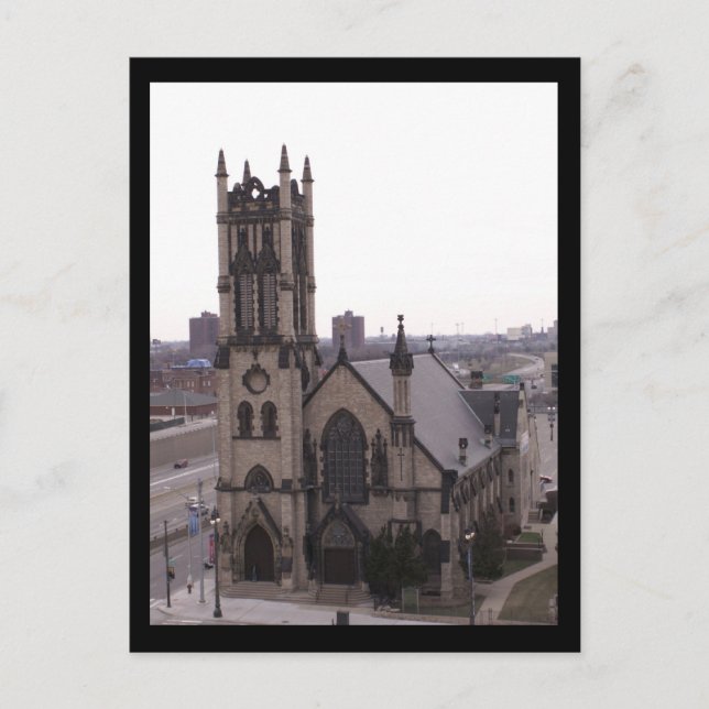St. John's Episcopal Church, Detroit Postcard Postkarte (Vorderseite)