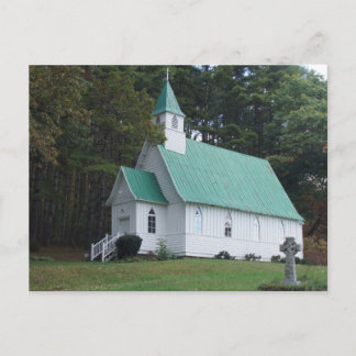St. John's Episcopal Church, Valle Crucis, NC Postkarte